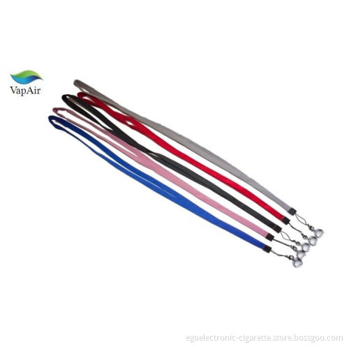Blue Red Pink Ego Electric Cigarette Lanyard , E-cig Accessories